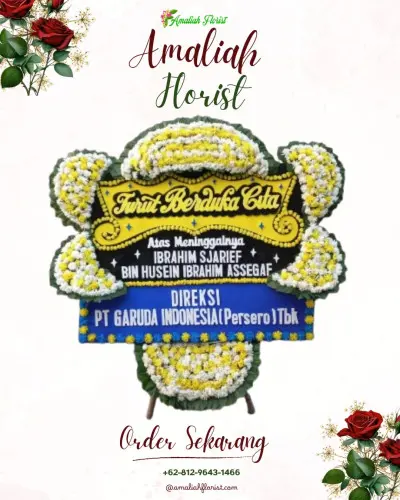 Papan Bunga Duka di Somokaton